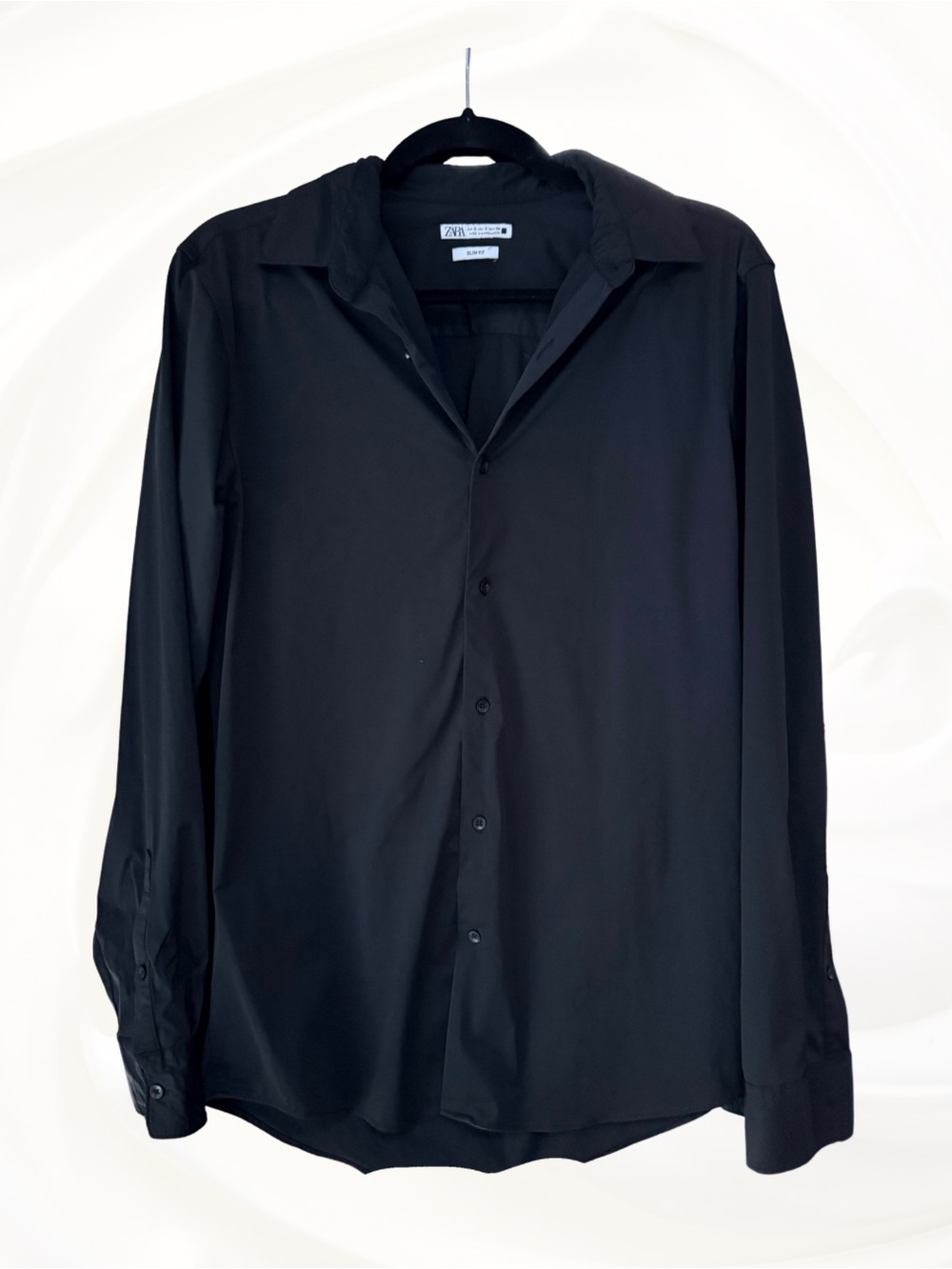 Men’s Black Zara Button Up Shirt size Small